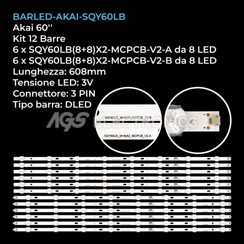 BARLED-AKAI-SQY60LB