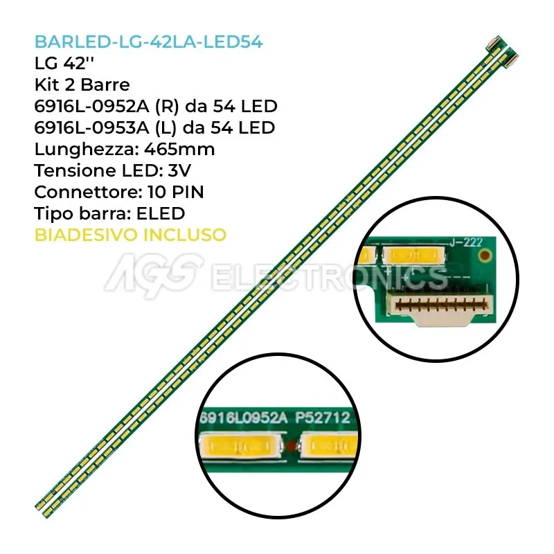 BARLED-LG-42LA-LED54