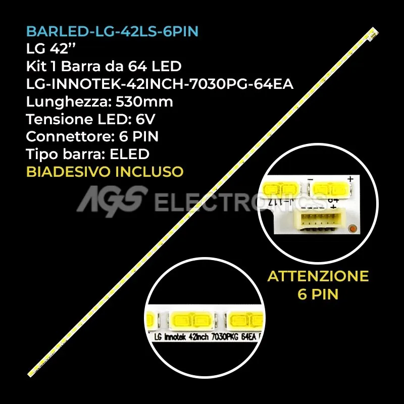 BARLED-LG-42LS-6PIN