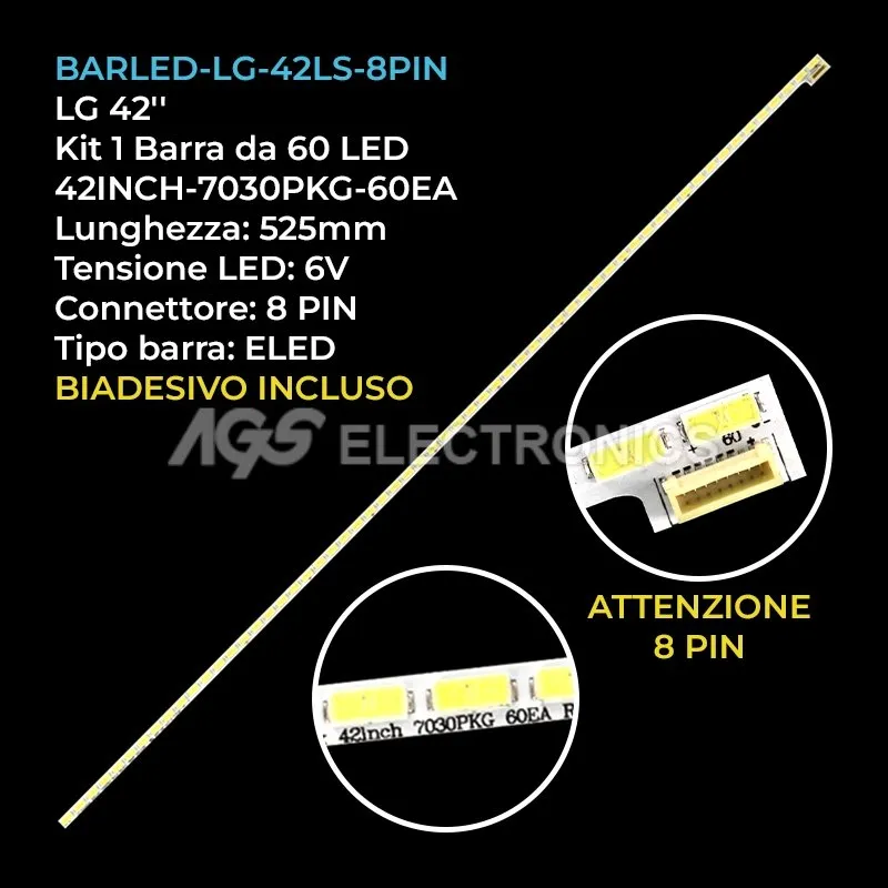 BARLED-LG-42LS-8PIN