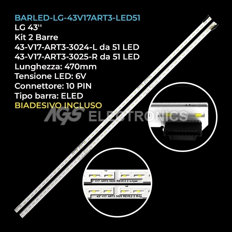 BARLED-LG-43V17ART3-LED51