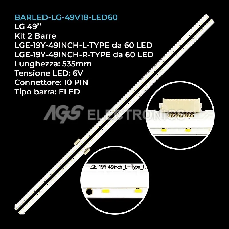 BARLED-LG-49V18-LED60