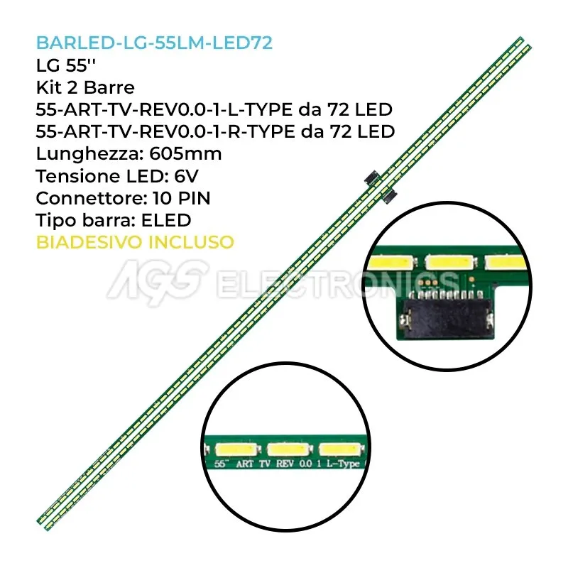 BARLED-LG-55LM-LED72