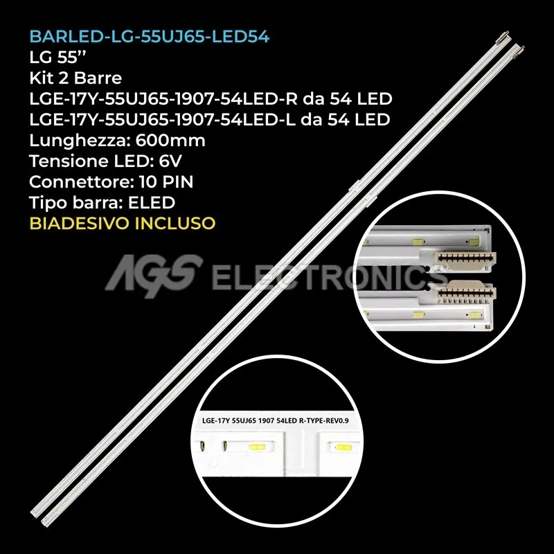 BARLED-LG-55UJ65-LED54