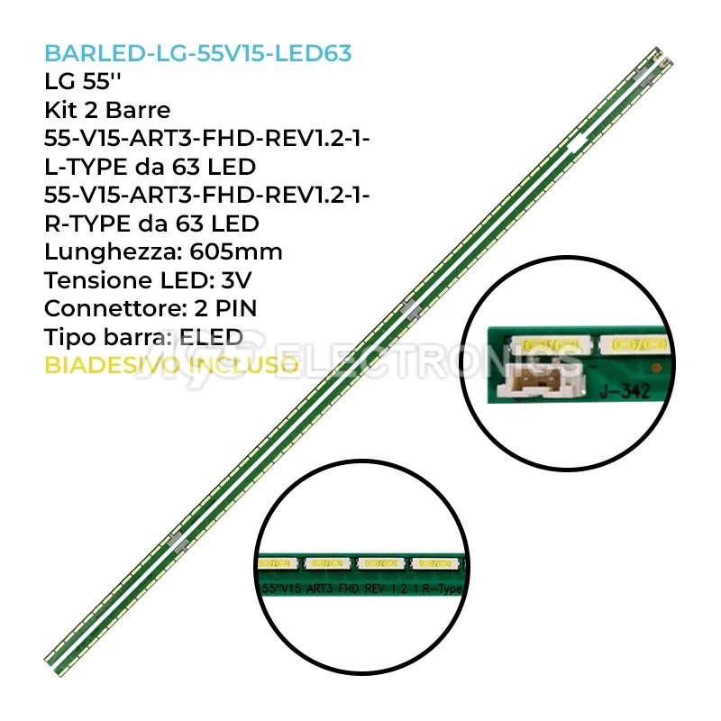 BARLED-LG-55V15-LED63