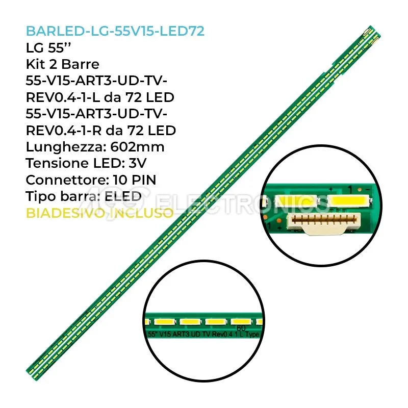 BARLED-LG-55V15-LED72