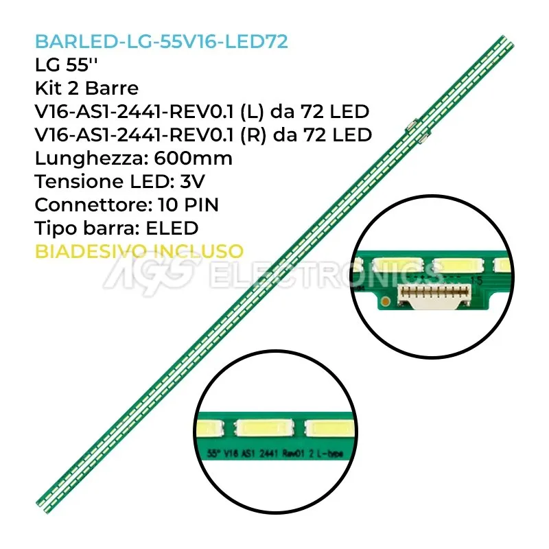 BARLED-LG-55V16-LED72