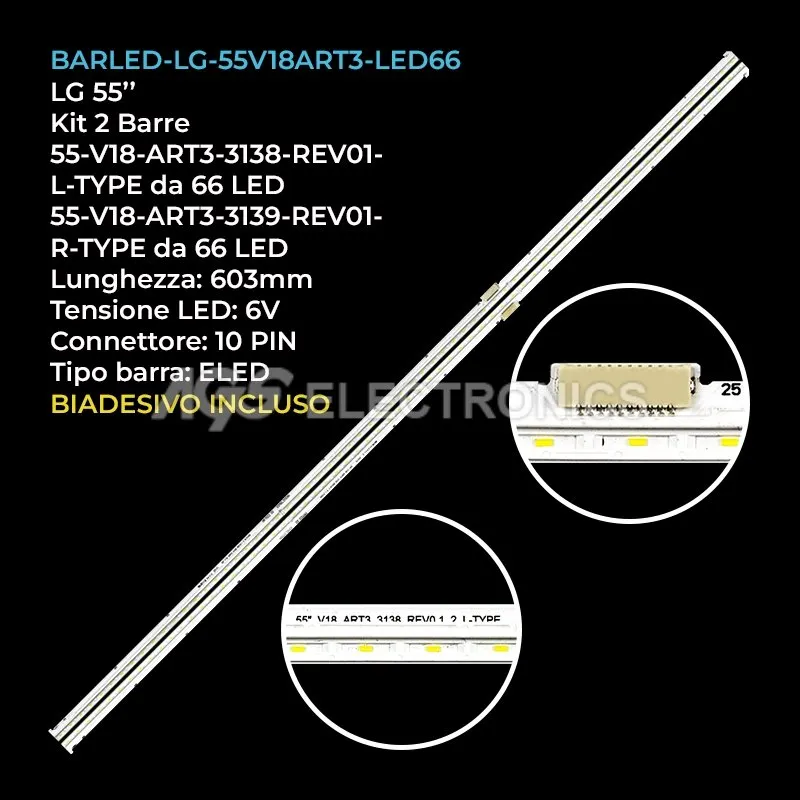 BARLED-LG-55V18ART3-LED66