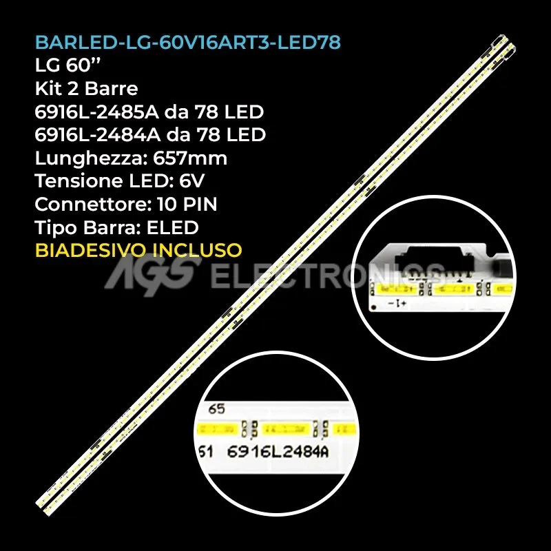 BARLED-LG-60V16ART3-LED78