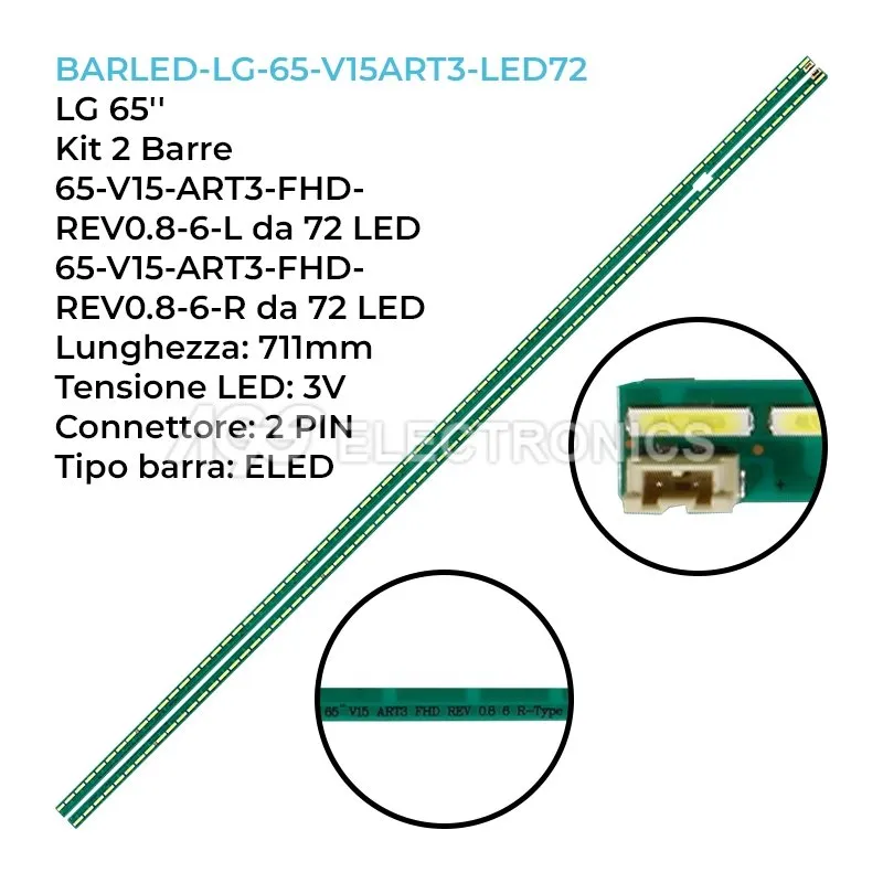 BARLED-LG-65-V15ART3-LED72