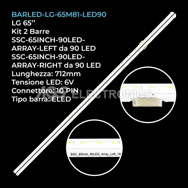 BARLED-LG-65M81-LED90