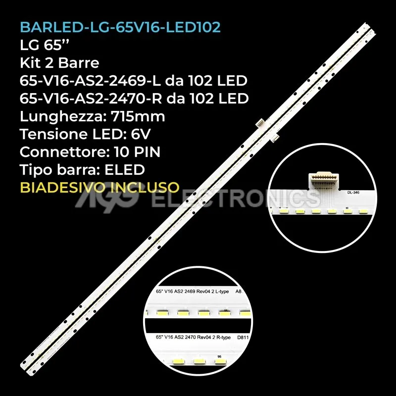 BARLED-LG-65V16-LED102