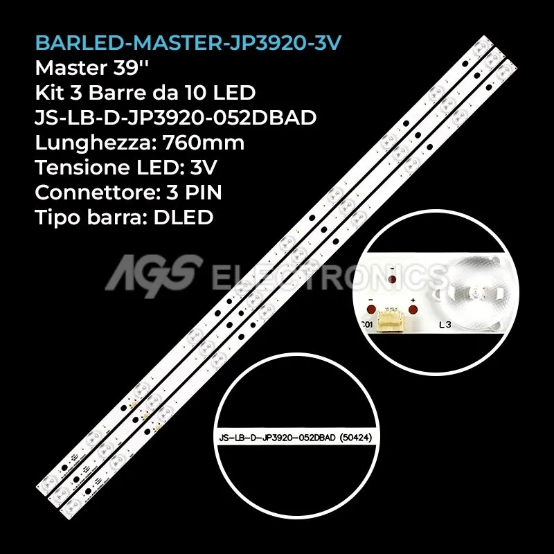 BARLED-MASTER-JP3920-3V