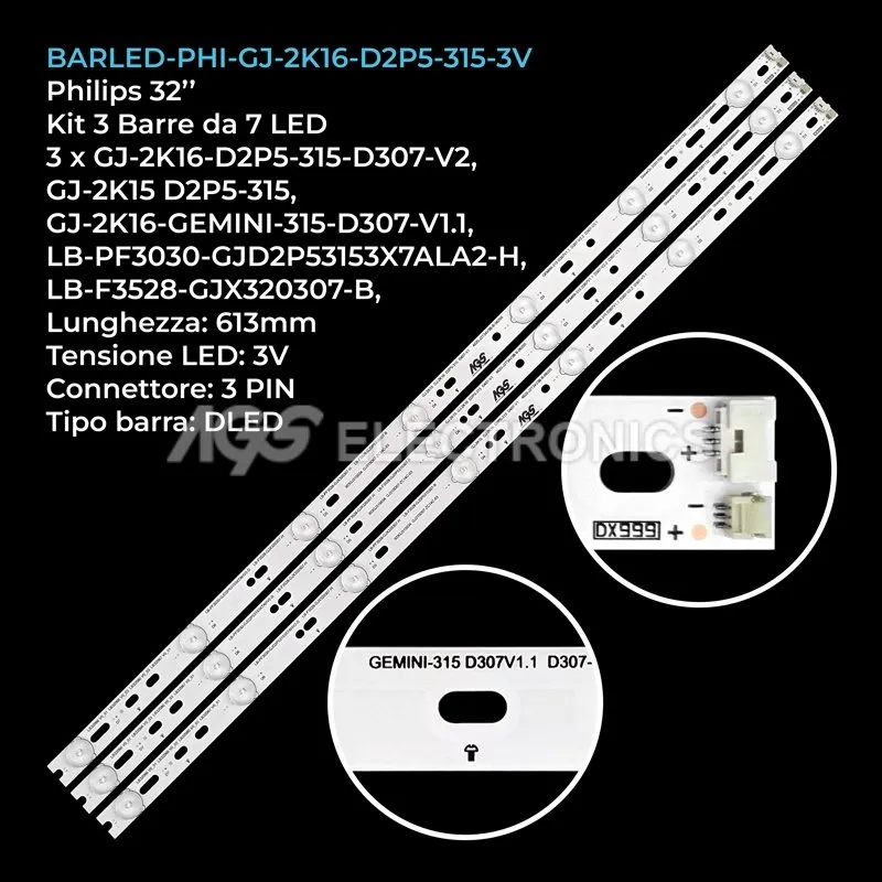 BARLED-PHI-GJ-2K16-D2P5-315-3V