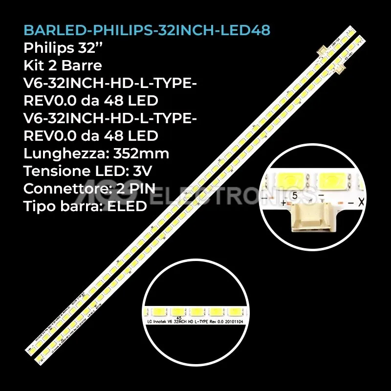 BARLED-PHILIPS-32INCH-LED48