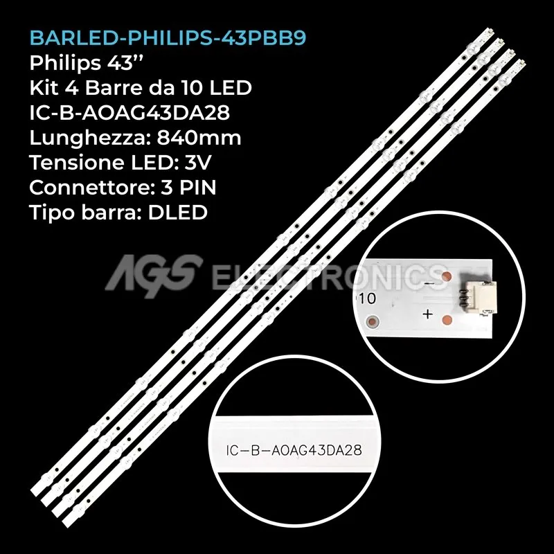 BARLED-PHILIPS-43PBB9