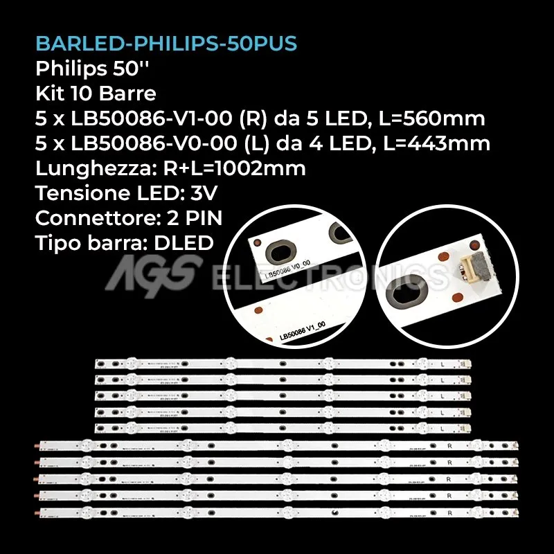 BARLED-PHILIPS-50PUS