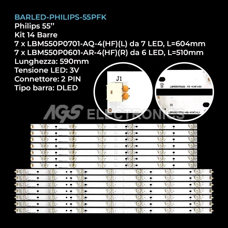 BARLED-PHILIPS-55PFK