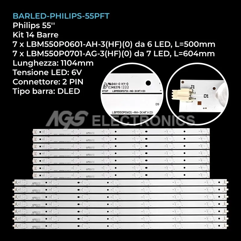 BARLED-PHILIPS-55PFT