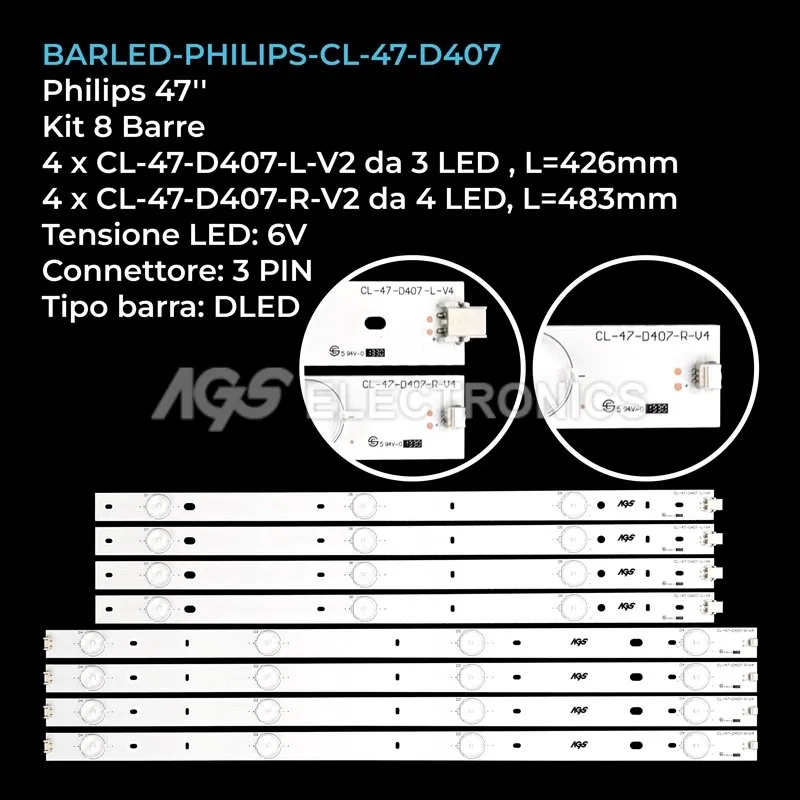 BARLED-PHILIPS-CL-47-D407