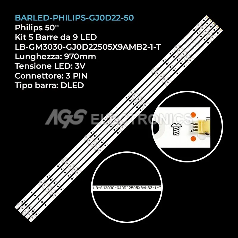 BARLED-PHILIPS-GJ0D22-50