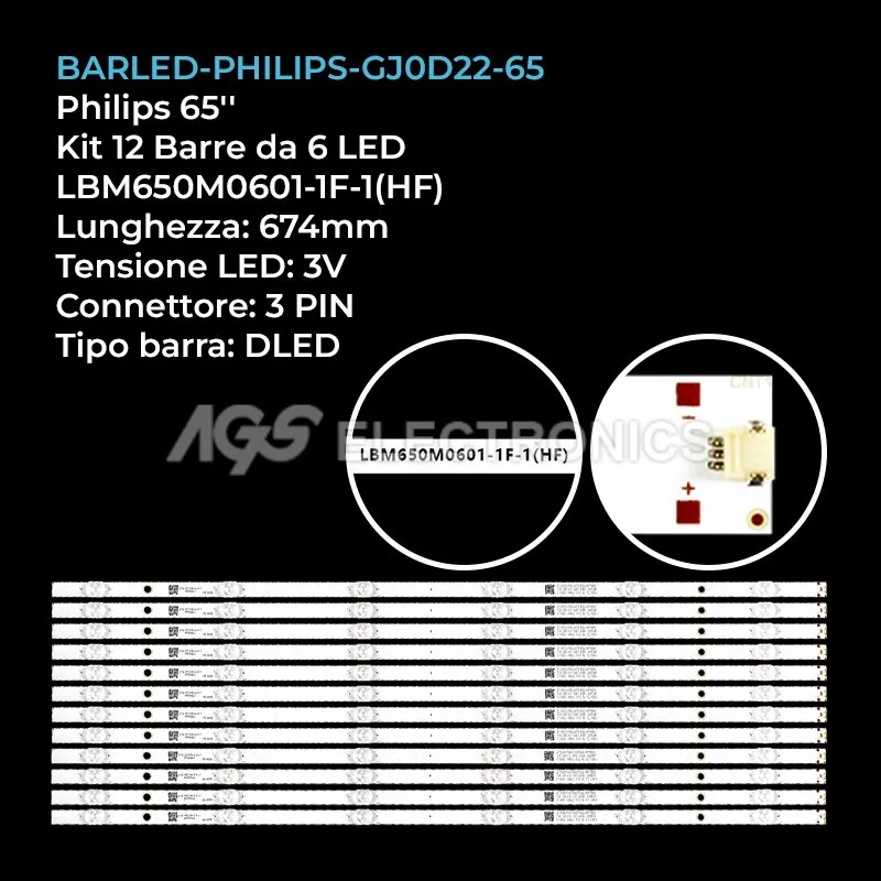 BARLED-PHILIPS-GJ0D22-65