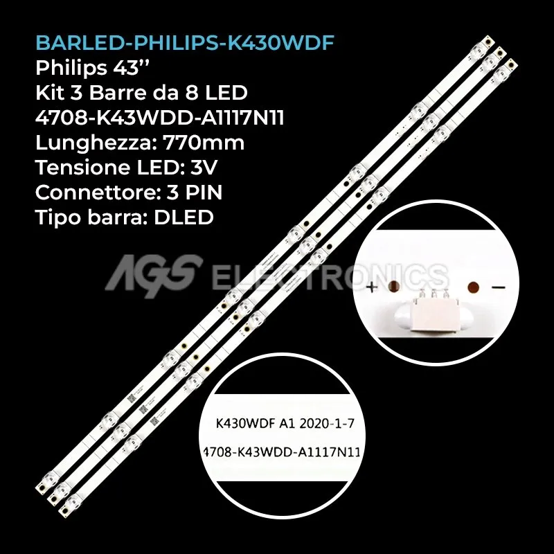 BARLED-PHILIPS-K430WDF