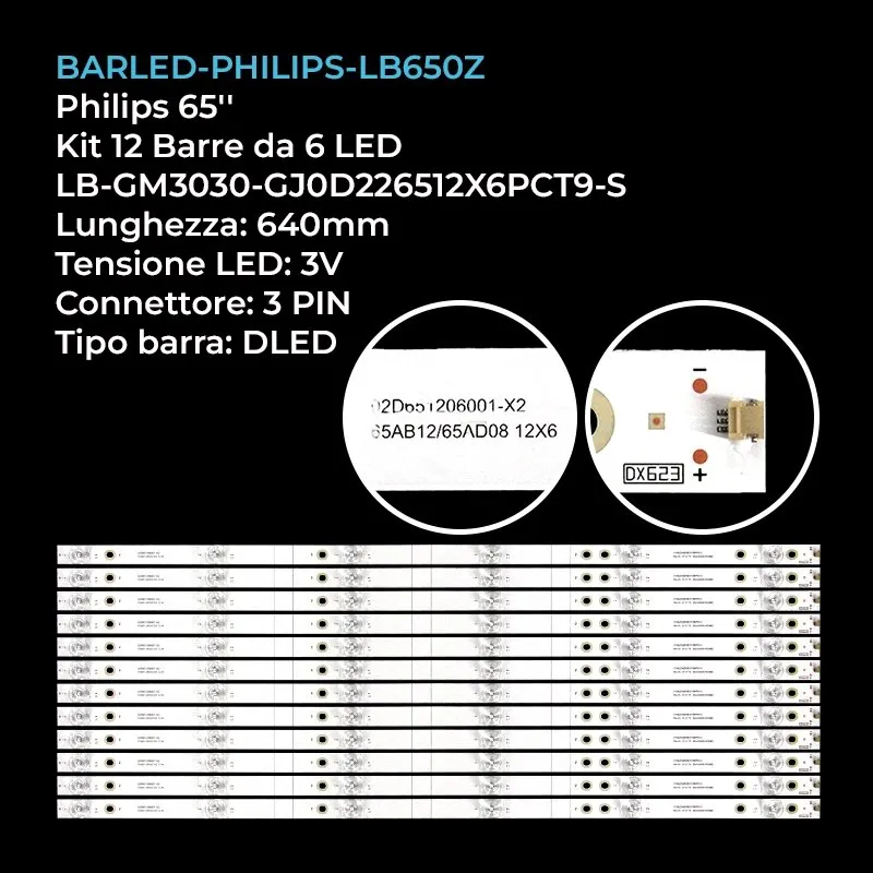 BARLED-PHILIPS-LB650Z