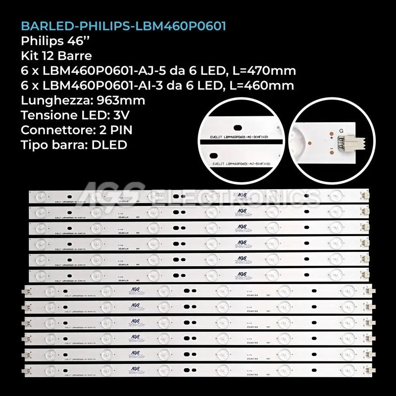 BARLED-PHILIPS-LBM460P0601