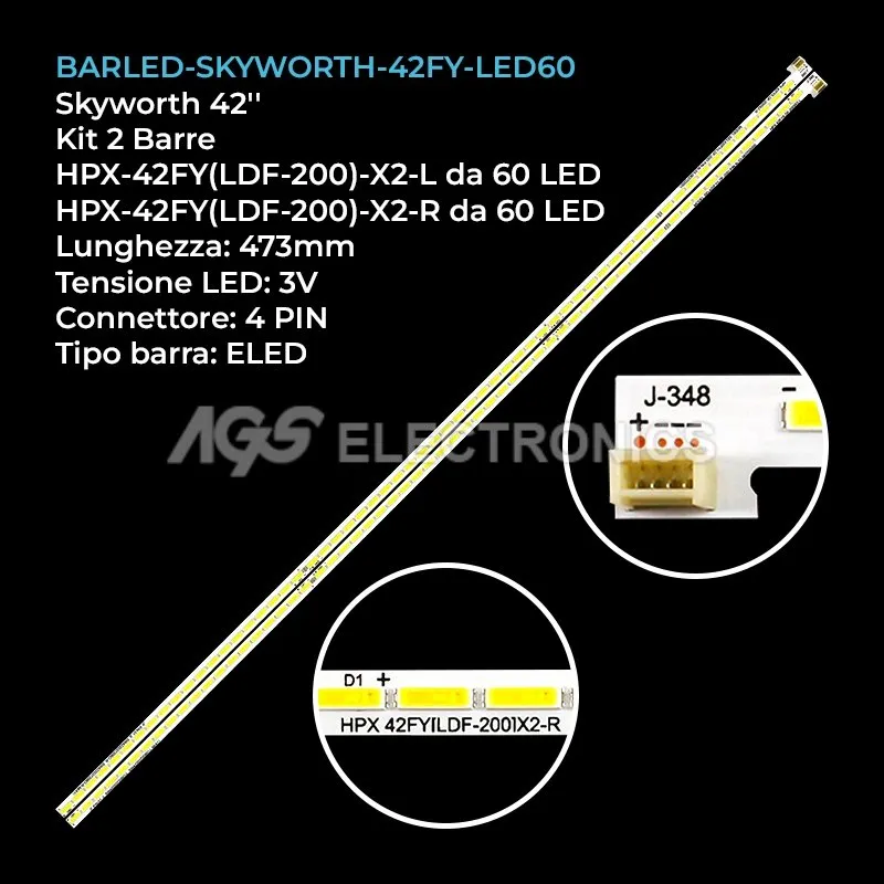 BARLED-SKYWORTH-42FY-LED60