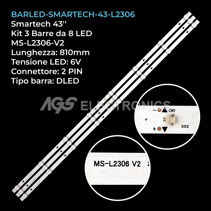 BARLED-SMARTECH-43-L2306