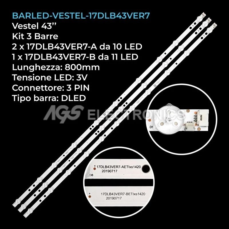 BARLED-VESTEL-17DLB43VER7