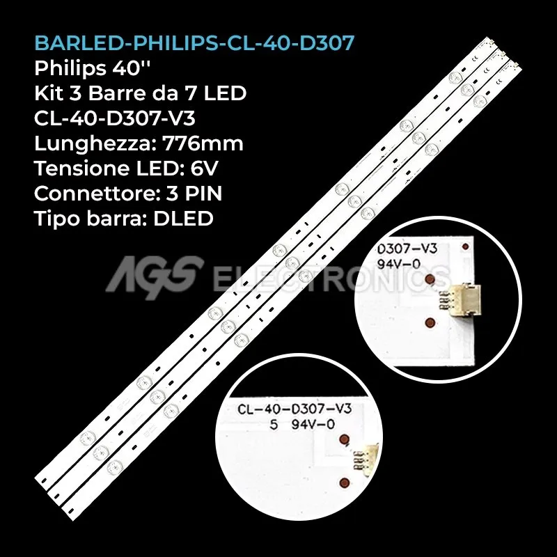 BARLED-PHILIPS-CL-40-D307