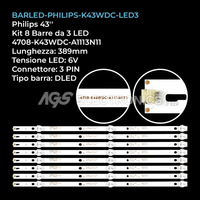 BARLED-PHILIPS-K43WDC-LED3