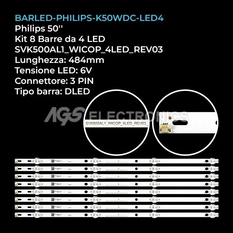 BARLED-PHILIPS-K50WDC-LED4