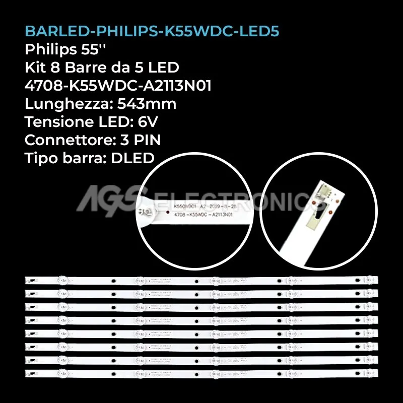 BARLED-PHILIPS-K55WDC-LED5