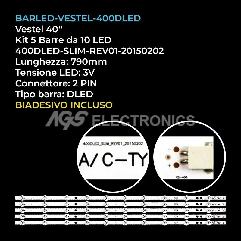 BARLED-VESTEL-400DLED