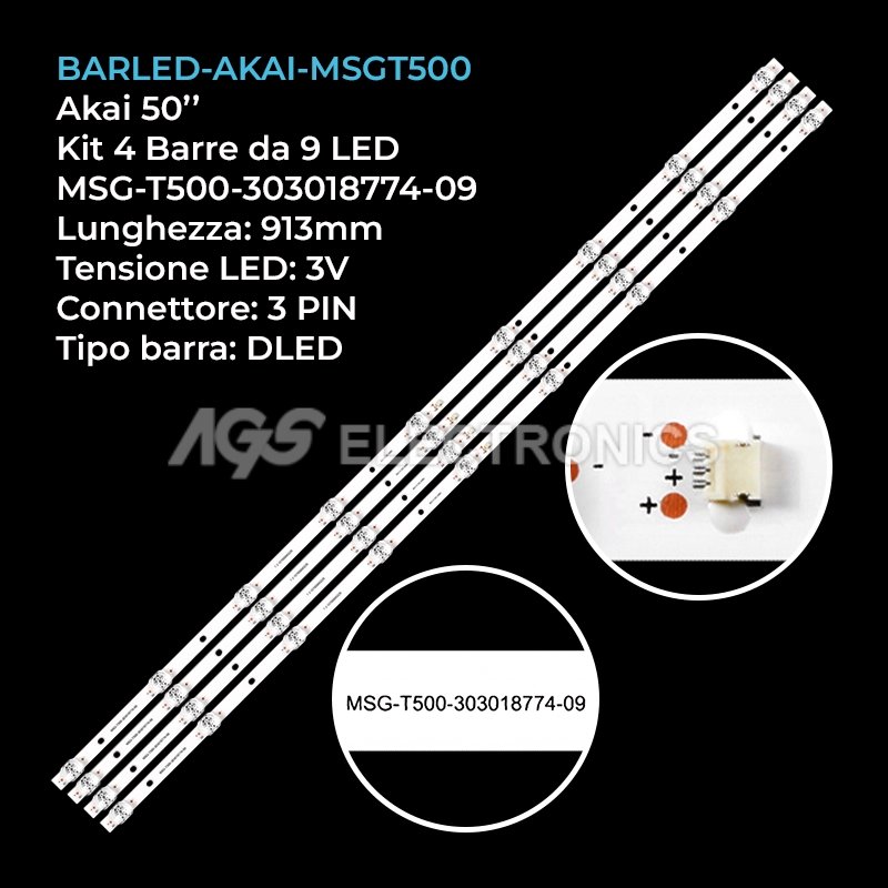 BARLED-AKAI-MSGT500