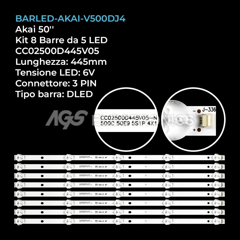 BARLED-AKAI-V500DJ4