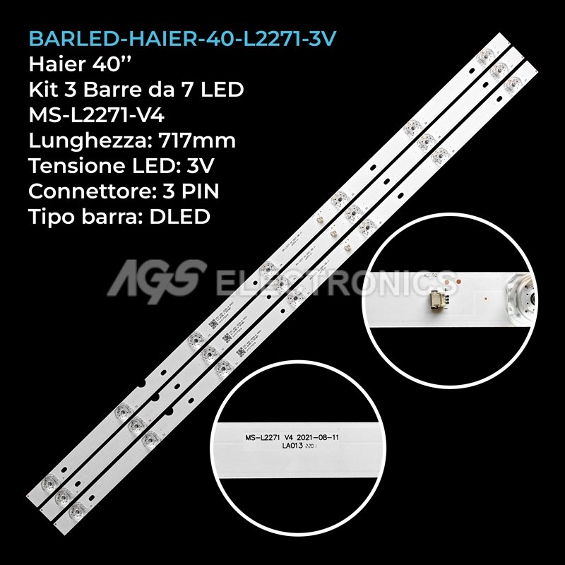 BARLED-HAIER-40-L2271-3V
