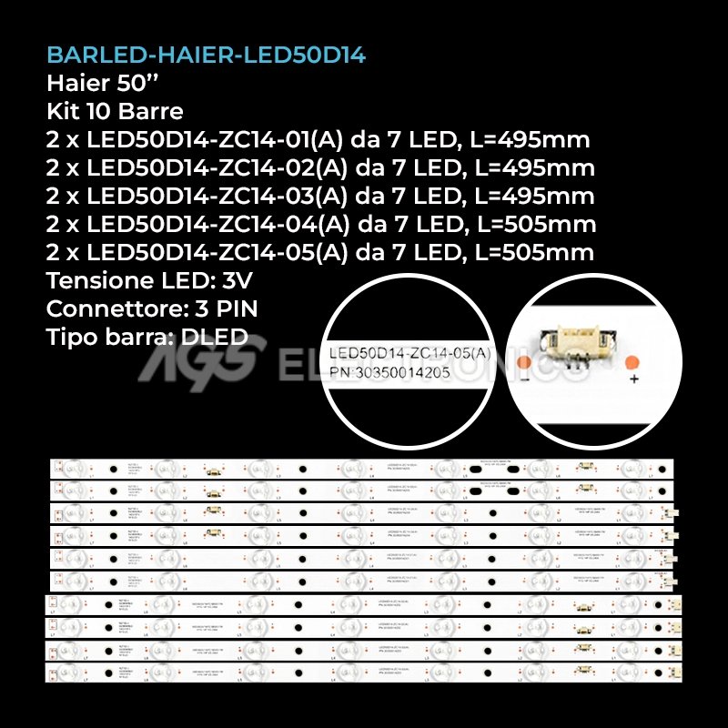 BARLED-HAIER-LED50D14