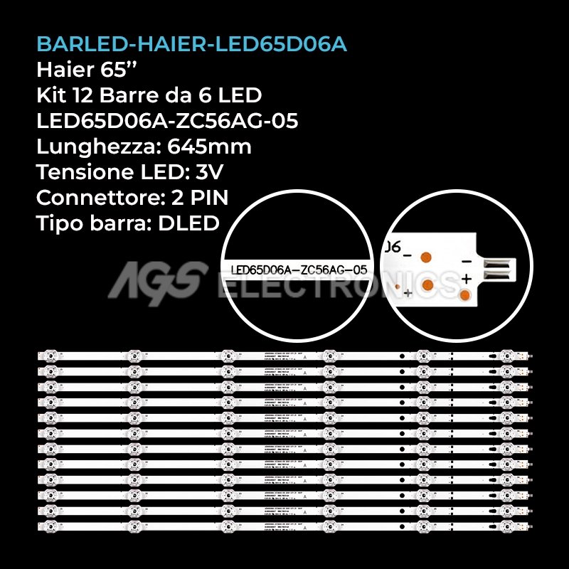BARLED-HAIER-LED65D06A