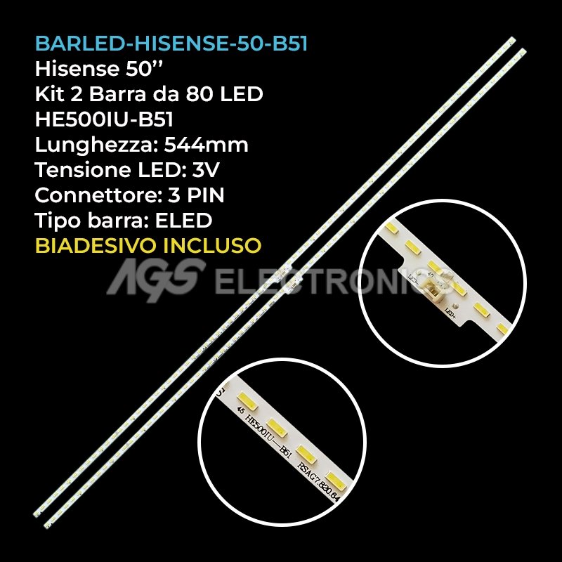 BARLED-HISENSE-50-B51