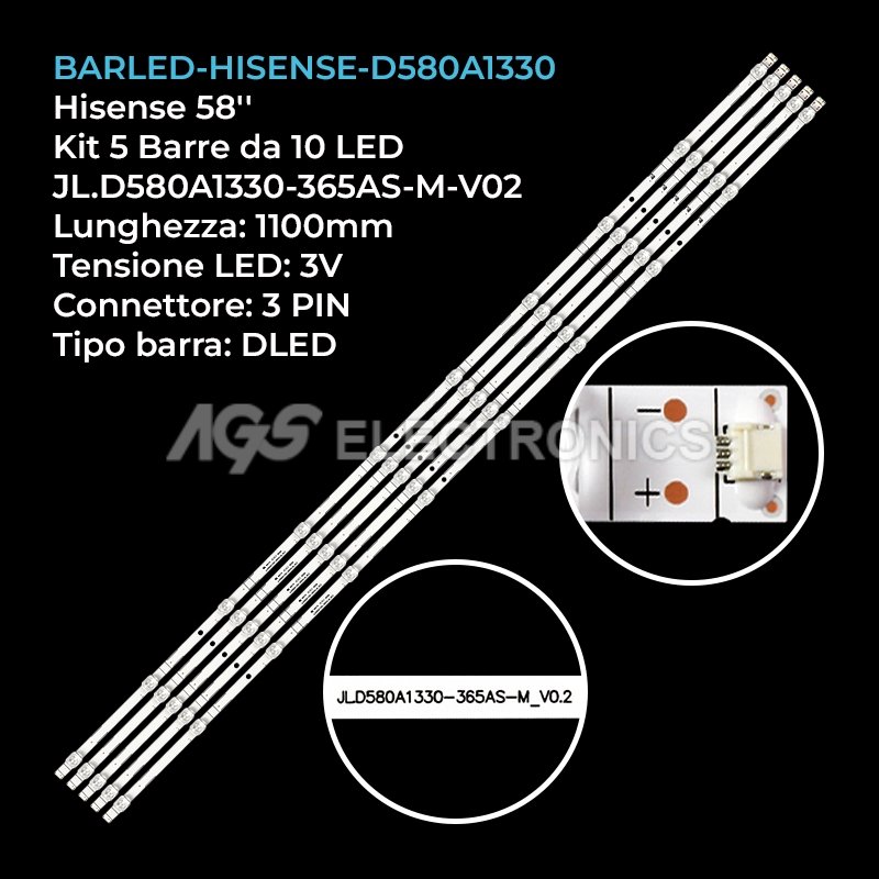 BARLED-HISENSE-D580A1330