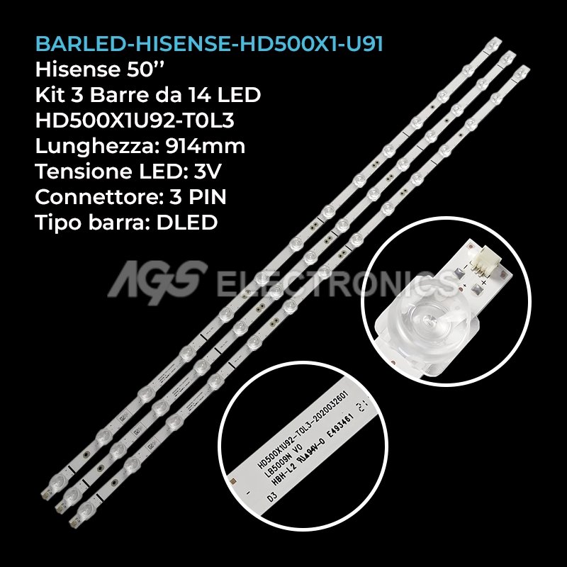 BARLED-HISENSE-HD500X1-U91