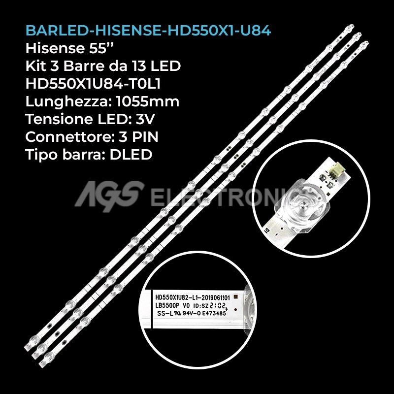 BARLED-HISENSE-HD550X1-U84