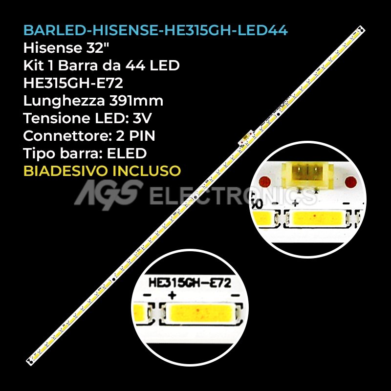 BARLED-HISENSE-HE315GH-LED44