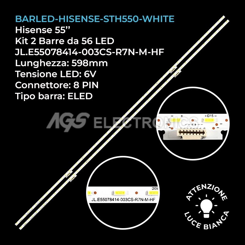 BARLED-HISENSE-STH550-WHITE