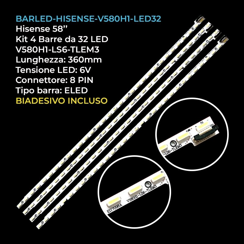 BARLED-HISENSE-V580H1-LED32