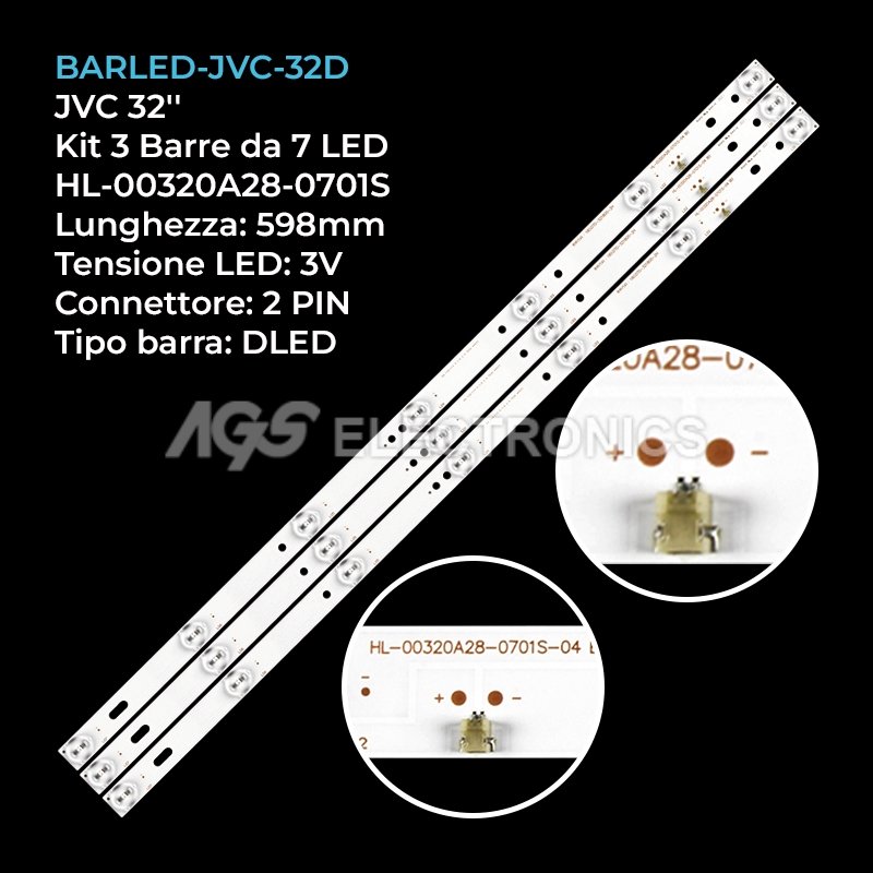 BARLED-JVC-32D